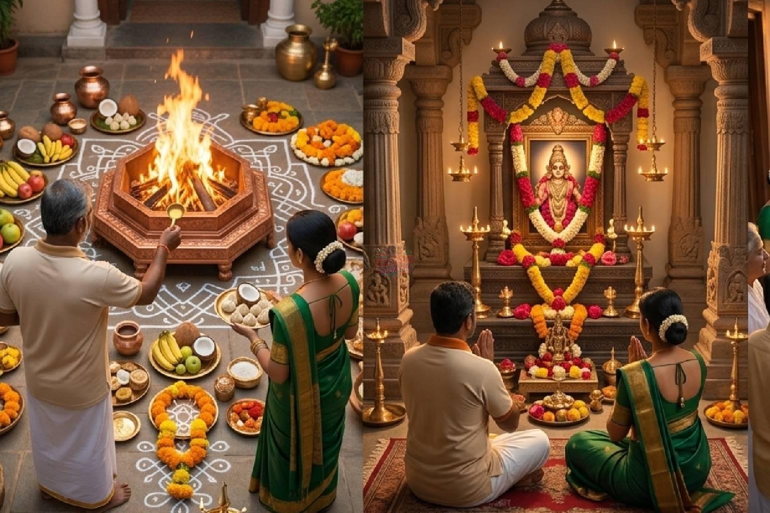 Ayyappan Pooja & Ganapathy Homam Services at Home